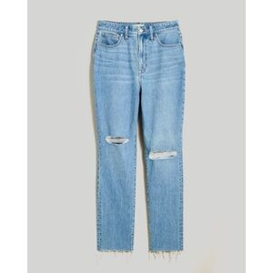 NWT Madewell Curvy Vintage Perfect Jean in Bradwell Wash - 31